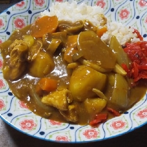 カレーをまろやかにする隠し味＊牛乳